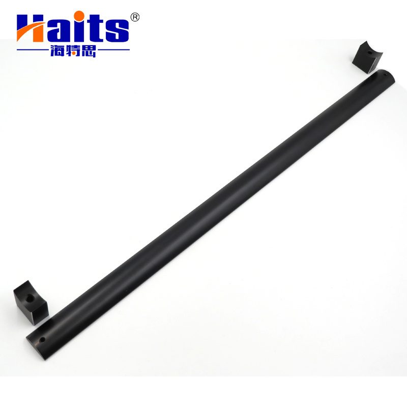 HT-11.ALU-076 Aluminum Alloy Furniture Cabinet Handle Black Aluminum Straight Handle